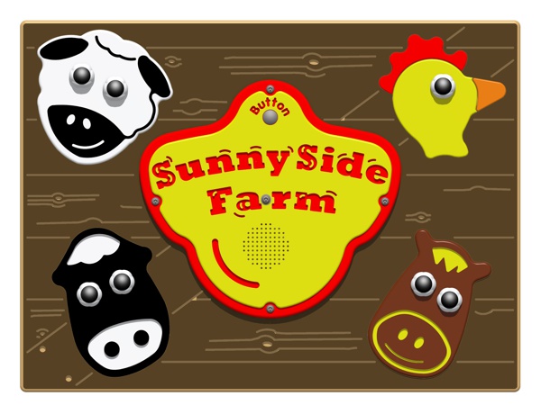 PlayTronic Sunny Side Farm Sounds Panel
